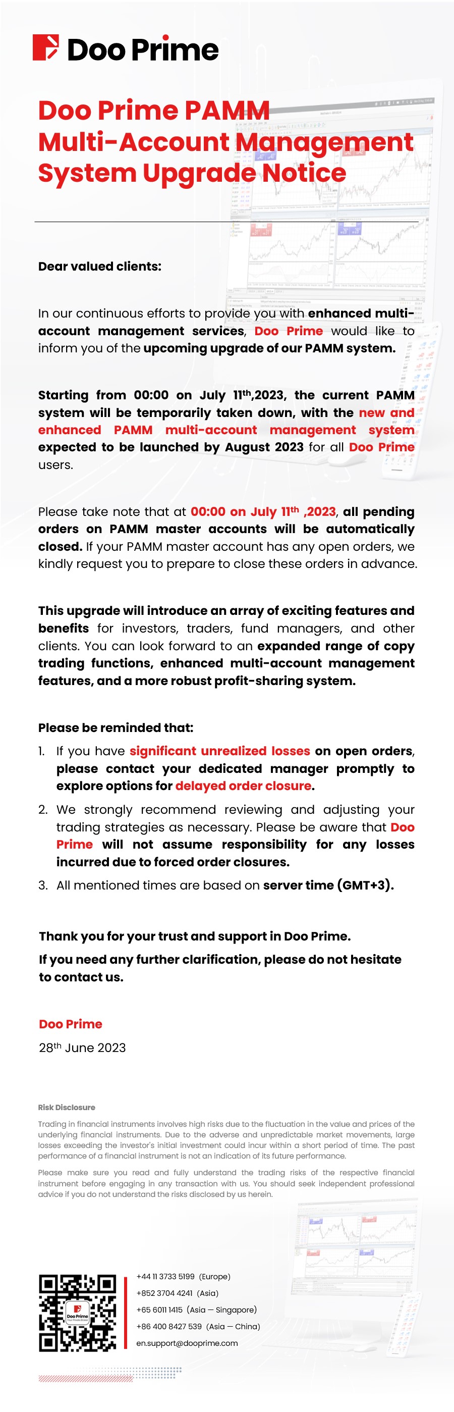 MT4 Live 3 实盘服务器​订单数据压缩通知